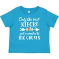 thumbnail image 3 of Inktastic Only the Best Nieces Get Promoted to Big Cousin Boys or Girls Baby T-Shirt, 3 of 5