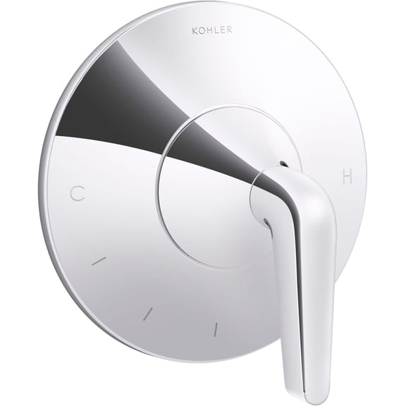 Open Box Kohler K-T22030-4 Tempered Thermostatic Valve Trim Only - Chrome