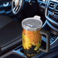 thumbnail image 6 of Sunflower Gift 40oz Tumbler with Handle and Straw, Large Capacity Travel Cup for Hot & Cold Drinks, Double Walled Vacuum Insulated Cup, Floral Lover Birthday Gifts for Mother's Day Women Girls, 6 of 6