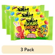 (3 pack) SOUR PATCH KIDS Jelly Beans, Easter Candy, 10 oz