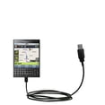 thumbnail image 1 of Classic Straight USB Cable suitable for the Blackberry Passport with Power Hot Sync and Charge Capabilities - Uses Gomadic TipExchange Technology, 1 of 4