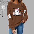 thumbnail image 2 of Sweatshirt for Women Perfect For Daily Wear or Loungewear! Cozy Picks for Every Soft Fabrics XXL Brown Sweatshirts, 2 of 4