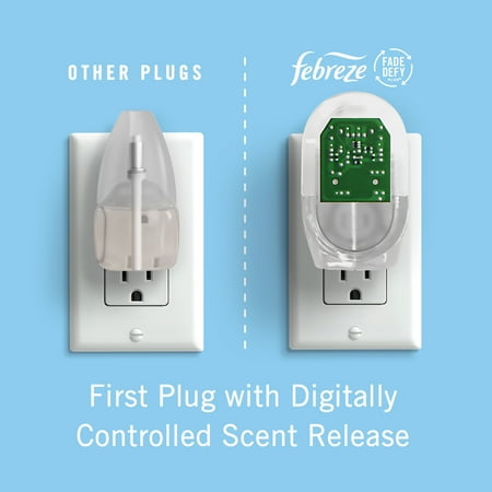 Febreze Odor-Fighting Fade Defy Plug Air Freshener Refill - Hawaiian Aloha - 0.87 fl oz