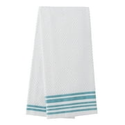 Mainstays 4-Pack 16 in x 26 in Woven Kitchen Towel Set, Topaz