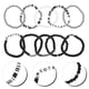 thumbnail image 2 of KAKOWELY 10 pulseras de cuentas de arcilla polimérica para el Día del Padre, pulsera para papá, cadena de mano para papá, 2 of 5