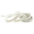 thumbnail image 1 of Sparkling Crystal Ribbon,Rhinestone Ribbon 4 Rows Crystal Sparkling Ribbon Rhinestone Ribbon Professionally Tested, 1 of 14