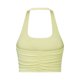 thumbnail image 1 of Sujetador deportivo de yoga plisado elegante de moda para mujer, ropa interior deportiva con espalda descubierta y escote halter sexy de estilo europeo y americano, 1 of 6