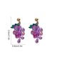 thumbnail image 4 of Sonducket 1 par de pendientes de aleación de zinc, pendientes de compromiso, joyería tipo 4 insectos Ropa, zapatos y accesorios Miscelánea Tipo 6 Uva Sonducket AP011280-02, 4 of 6