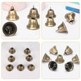 thumbnail image 3 of MLINS 25pcs Small Vintage Bells 38mm Bronze Iron Bells for DIY Crafts Vintage Bronze Style Jingle Bells for Craft Doorbell Making Wind Chimes, 3 of 8
