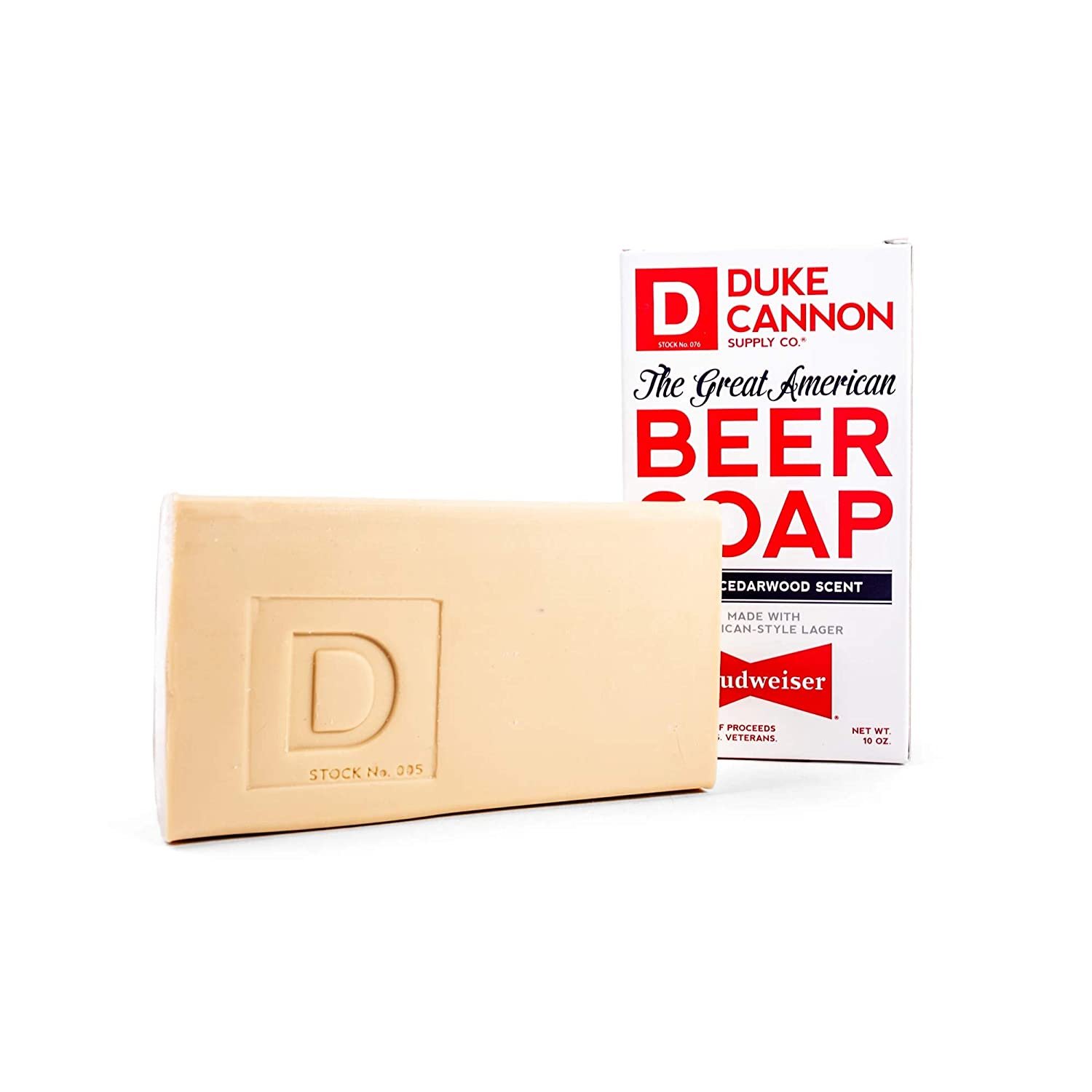 Duke Cannon Supply Co. Great American Beer Soap Bar for Men, 10 ounce / Made with Budweiser - image 2 of 2