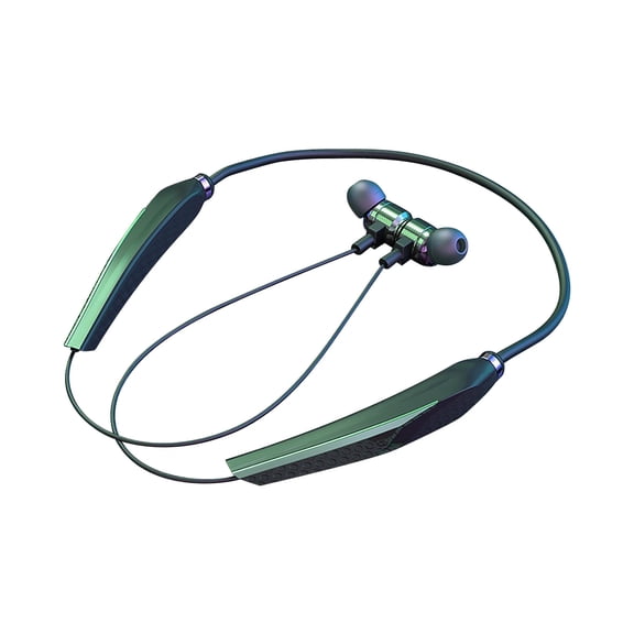 Hwkond Wired Earbuds, Neck Bluetooth Earphone In-ear Stereo Surround Sound Sports Bluetooth Headset