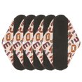 thumbnail image 3 of Protège-slips, 5 Pcs Serviette Hygiénique Réutilisable en Bambou Charbon Lavable pour Femmes G65,G66,G72, 3 of 8