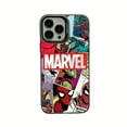 thumbnail image 2 of Marvel Luxury Smart Protective Case, Suitable For IPhone 15/14 Pro Max, Spider Pattern Phone Case, Full Body Protection, Shockproof And Drop-proof, Ultra-thin, Easter-Birthday-Valentine's Day Gift, 2 of 5