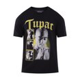 thumbnail image 4 of Tupac Men's & Big Men's Gold Graphic Tee with Short Sleeves, Sizes S-3XL, 4 of 5