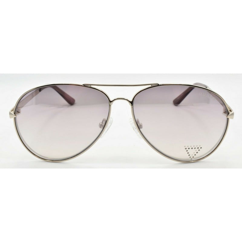 GU7616 Guess Women's Classic Aviator Sunglasses w/ Mirror Lens