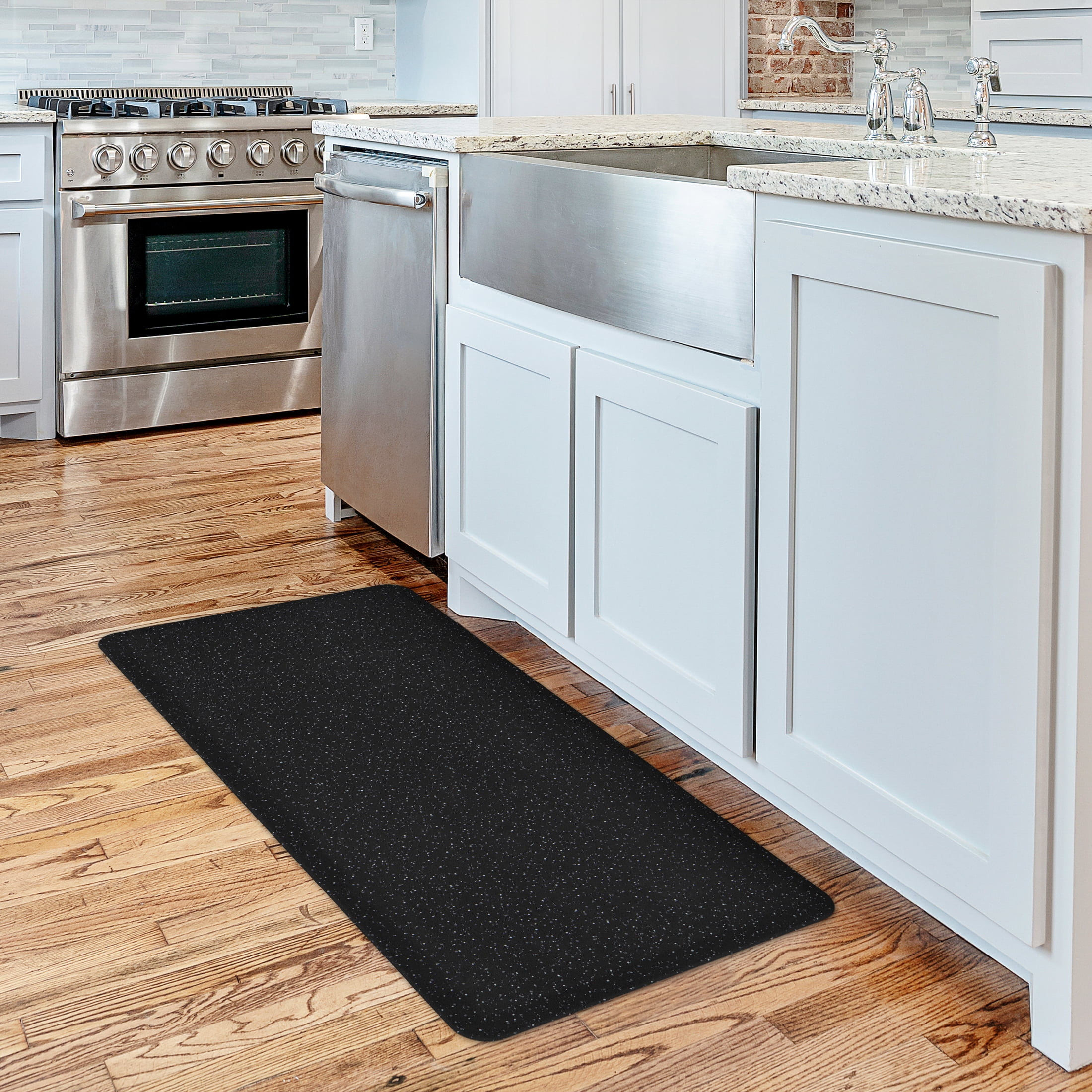 Mainstays Kitchen Anti-Fatigue Comfort Mate D Mat Black Fleck, 20”x 39”
