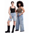 thumbnail image 4 of Women'S Tank Top Fitted Square Neck Casual Basic Summer Tank Sleeveless Tops Black XXL, 4 of 9