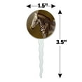 thumbnail image 6 of Baby Zebra Young Foal Cupcake Picks Toppers Decoration Set of 6, 6 of 7