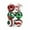 E, variant on HomeDM 6pcs Christmas Balls Ornaments for Xmas Tree, 2.36" Indoor Outdoor Shatterproof Plastic Christmas Party Decoration