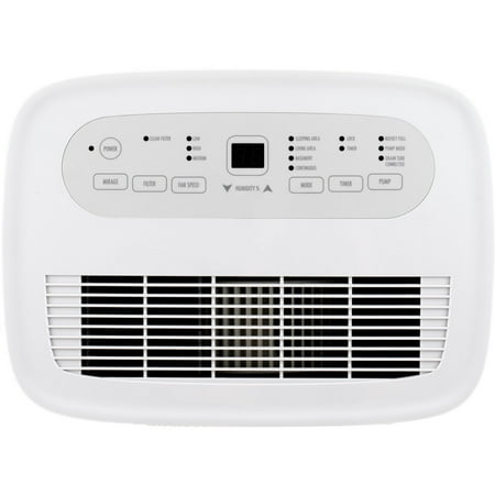 JHS - 50 Pint Dehumidifier with Built-In Pump - White