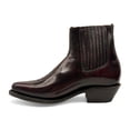 thumbnail image 2 of The Western Shops Men's Genuine Leather Short Ankle Cowboy, Charro Botin, 2 of 6