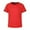 Red, variant on Kiijoy Little Girls Tshirt Solid Short Sleeve Plain T Shirt Children's Casual T-Shirt