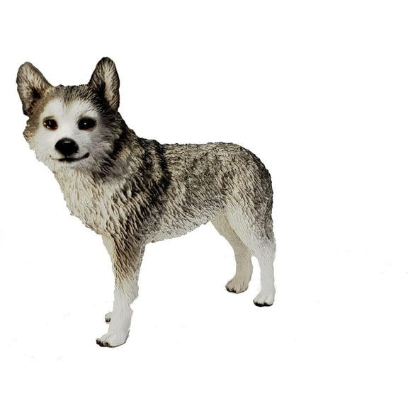 Conversation Concepts Siberian Husky Figurine Grey-Wht