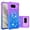 Purple Blue, variant on Case for Google Pixel 8 5G Liquid Glitter Funny Bling Shiny Crystal Flowing Sparkle Moving Cover Clear Bumper