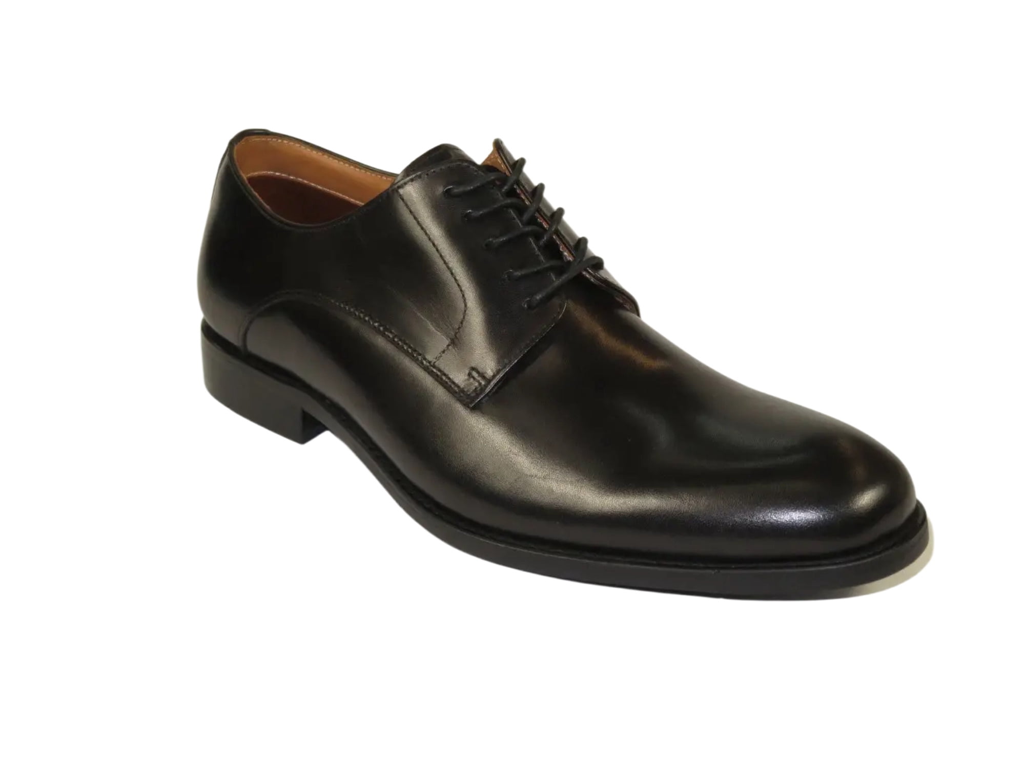 Steve Madden Men\'s Parsens Leather Oxford Size 12 Steve Madden Mens Parsens Oxford 7 Tan Leather - Walmart.com main image 2