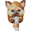 thumbnail image 1 of Bordado parcial DIY Lovely Fox costura 14CT Kit contado punto de cruz artesanía FLhrweasw Nuevo, 1 of 1