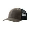 thumbnail image 2 of YAOBAMM Trucker Hat Unisex Baseball Adjustable Hollow Mesh Lightweight Long Brim Color Matching UV Protection Outdoor Daily Trucker Hat, 2 of 7