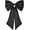 Black, variant on Big Satin Bow for Dress Detachable 22''x17.32'' Large Bow Removable Huge Bowknot Tails Bride Formal Wedding