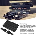 thumbnail image 3 of Open Reel To Reel Tape Splicing Set, ABS Rails Black 1in 1/2in 1/4in 1/8in Tape Splicing Block Set  for Recorder, 3 of 7