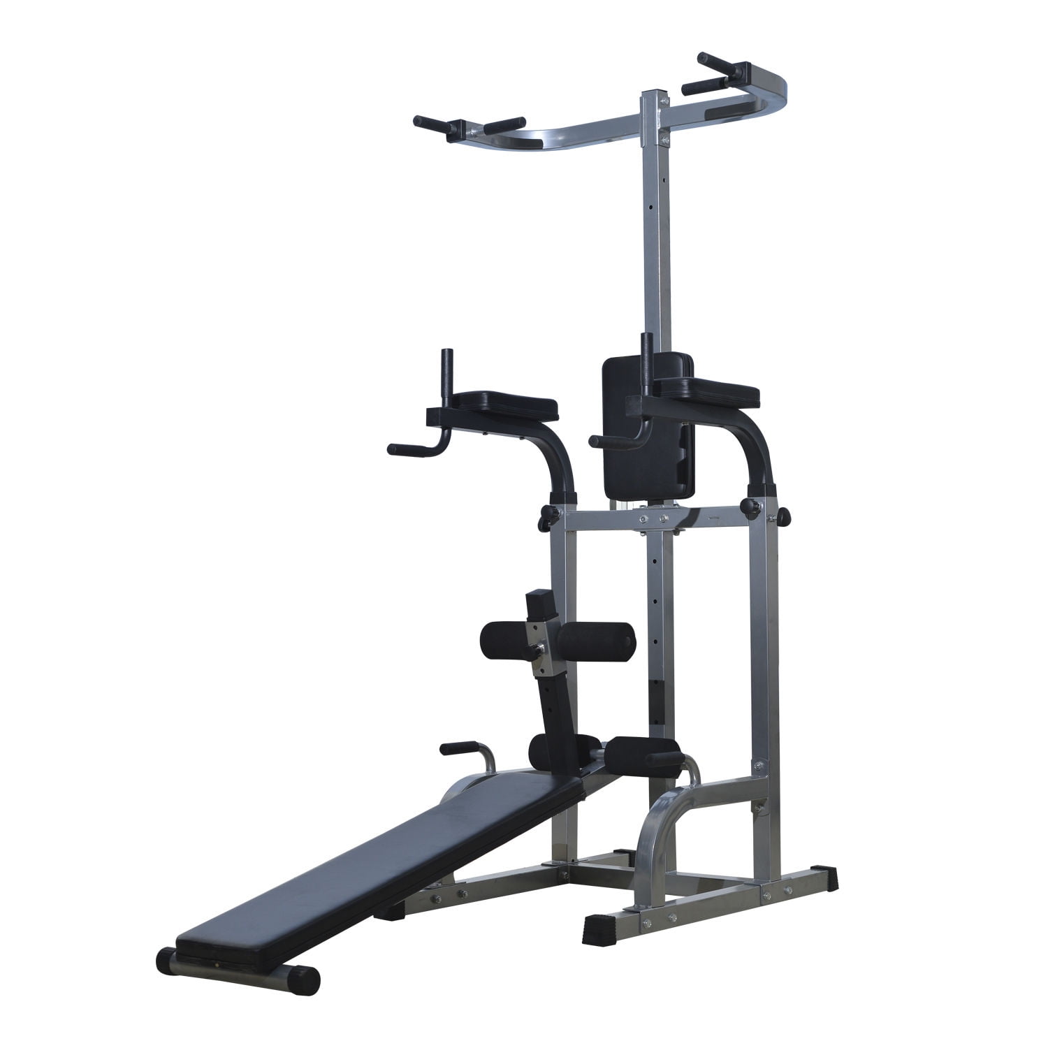 Soozier 80&quot; Full Body Power Tower Home Gym Fitness With