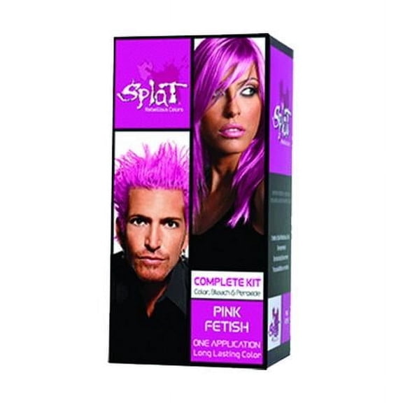 Splat Hair Color Pink Fetish