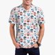 thumbnail image 1 of Fotbe Nautical And Pirate Owls Camiseta Polo de Golf para Hombre con Estampado – Camisa Deportiva Transpirable con Cuello Abotonado-X-Large, 1 of 6