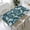 Monstera Leaf, variant on ARTSLION Waterproof Fitted Rectangle Tablecloth With Elastic Edge, Wipeable Table Cover For 6 Ft Tables With Umbrella Hole, Perfect For Outdoor Picnic & Camping,30x60in,Line Floral