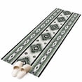 thumbnail image 2 of Sage Green Boho Runner Rug 2x6 FT,Non Slip Hallway Rugs,Southwestern Ethnic Aztec Retro Geometric Washable Soft Floor Carpet Throw Runner Carpet Long Rugs for Entryway Kitchen Bedside Sliding Door, 2 of 8