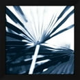 thumbnail image 2 of Susan Bryant 12x12 Black Modern Wood Framed Wall Art Titled - Among Blue Palms I, 2 of 6