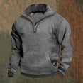 thumbnail image 1 of Sweat à Capuche Sans Capuche pour Homme pour Usage Quotidien Décontracté – Coupe Décontractée Manches Longues Alternative, 1 of 4