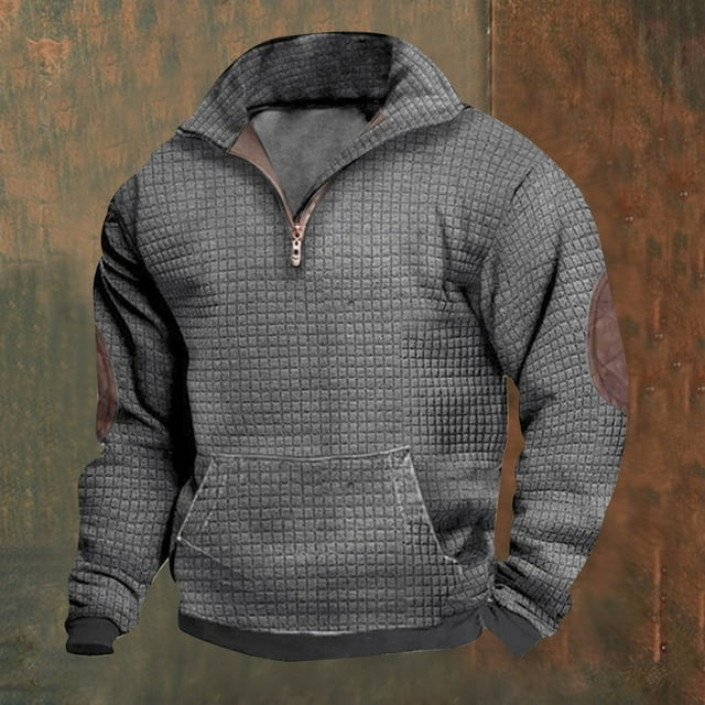 Sweat à Capuche Sans Capuche pour Homme pour Usage Quotidien Décontracté – Coupe Décontractée Manches Longues Alternative