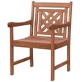 thumbnail image 3 of Malibu Outdoor 7-piece Wood Patio Curvy Legs Table Dining Set, 3 of 9