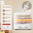 thumbnail image 1 of Food Dehydrator Machine for Fruits/Meats/Snacks Adjustable Timer and Temperature Control Suitable for Home Use US Plug, 1 of 5