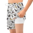 thumbnail image 4 of joogoo Cat Pattern Boys Swim Trunks Beach Swimsuit Shorts Boxer 5-6T, 4 of 8