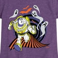 thumbnail image 3 of Toy Story - Buzz Lightyear Halloween  - Toddler & Youth Girls Short Sleeve Graphic T-Shirt, 3 of 5