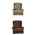 thumbnail image 1 of Abbracc 2 Set Sofa Cover Outdoor Sectional Furniture Cover Waterproof Garden Couch Cover, 1 of 9