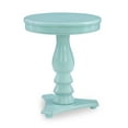 thumbnail image 4 of Powell Stanton Pedestal Accent Side Table, Blue, 4 of 5