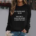 thumbnail image 2 of Gibobby Sudadera oversize mujer Sudadera sin Botones Sudadera para Mujer(Negro,XL), 2 of 5