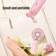 thumbnail image 6 of Hvmvliv Portable Fan Handheld Fan High Wind Power Outdoor Travel Coolings Portable Compact Fan Mini Silent Fan Pink, 6 of 7