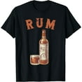 thumbnail image 1 of T-Shirt Rhum Pirate Boisson Alcoolisée - Noir - 2TG, 1 of 4